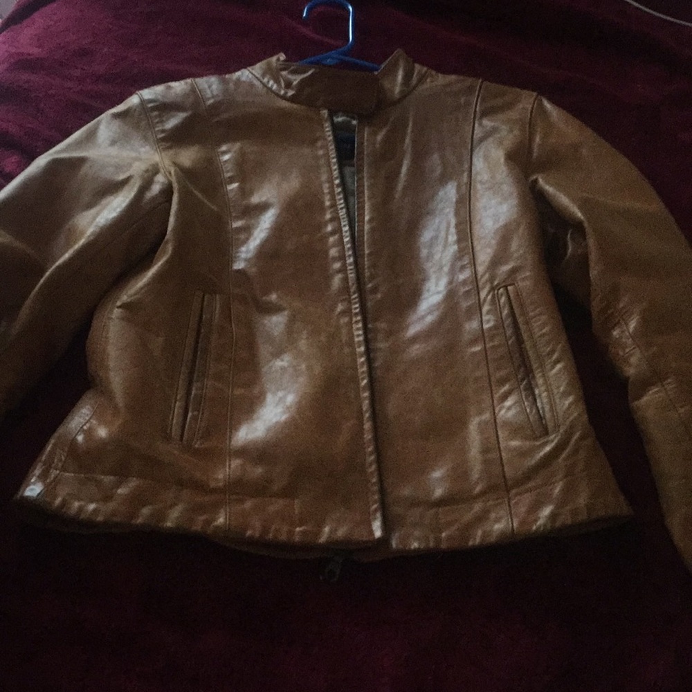 A cute leather jacket